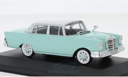 Coche miniatura Mercedes 220 1/43 Pct SE (W111) türkis/blanco 1959 Mercedes 220 1/43 Pct SE (W111) türkis/blanco 1959 coche miniatura