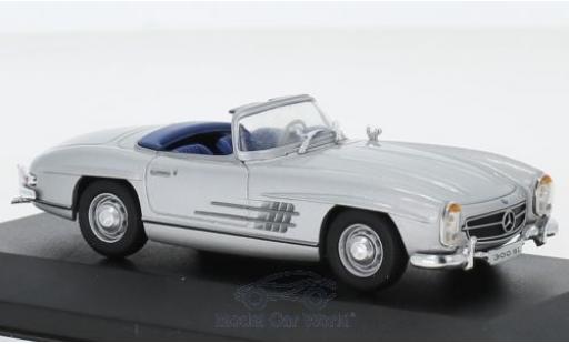 Coche miniatura Mercedes 300 1/43 Pct SL Roadster (W198) gris 1957 Mercedes 300 1/43 Pct SL Roadster (W198) gris 1957 coche miniatura