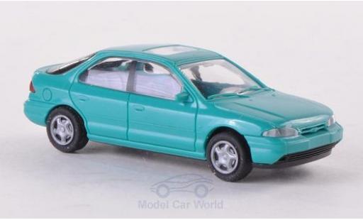 Coche miniatura Ford Mondeo 1/87 Rietze MKI Fließheck türkis 1994 ohne Vitrine Ford Mondeo 1/87 Rietze MKI Fließheck türkis 1994 ohne Vitrine coche miniatura