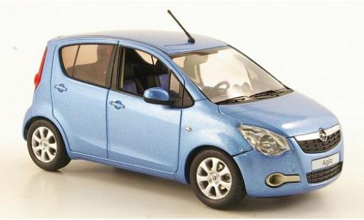 Coche miniatura Opel Agila 1/43 Schuco B met.-azul metalico azul 2008 sans Vitrine Opel Agila 1/43 Schuco B met.-azul metalico azul 2008 sans Vitrine coche miniatura