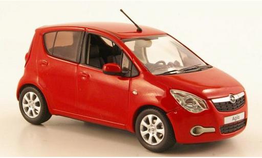 Opel Agila 1/43 Schuco B rojo 2008 coche miniatura