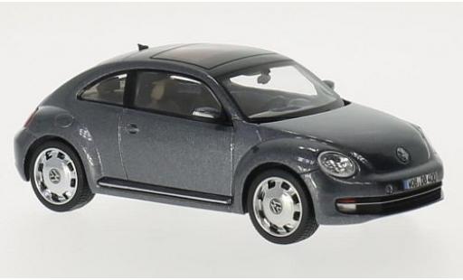 Coche miniatura Volkswagen Beetle 1/43 Schuco metalico gris 2012 Volkswagen Beetle 1/43 Schuco metalico gris 2012 coche miniatura
