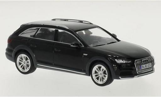 Audi A4 1/43 Spark Allroad quattro negro 2016 coche miniatura