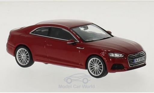 Audi A5 1/43 Spark Coupe rojo 2016 coche miniatura