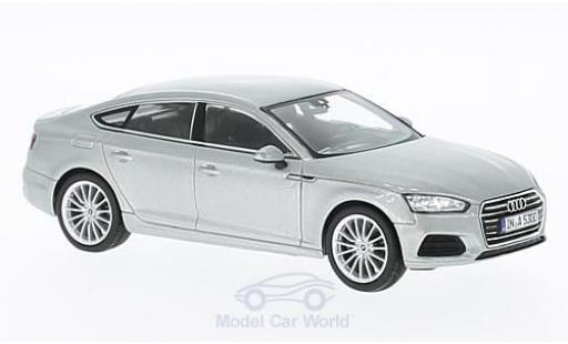 Coche miniatura Audi A5 1/43 Spark Sportback gris 2016 Audi A5 1/43 Spark Sportback gris 2016 coche miniatura