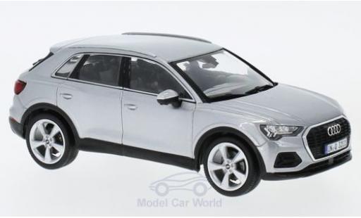 Audi Q3 1/43 Spark gris coche miniatura