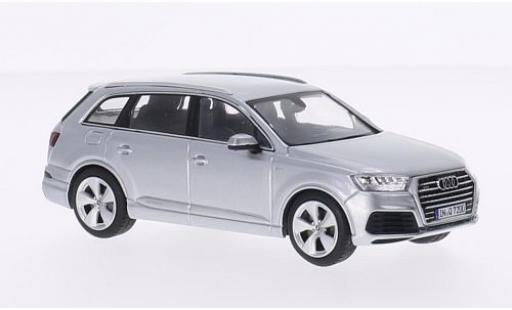 Audi Q7 1/43 Spark gris 2015 coche miniatura