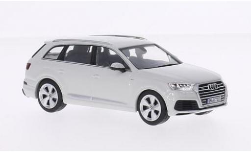 Audi Q7 1/43 I Spark weiss 2015 1:43 coche miniatura
