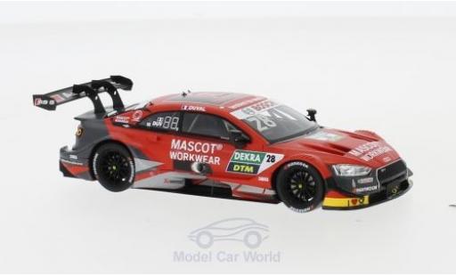 Coche miniatura Audi RS5 1/43 Spark RS 5 DTM No.28 DTM 2019 L.Duval Audi RS5 1/43 Spark RS 5 DTM No.28 DTM 2019 L.Duval coche miniatura