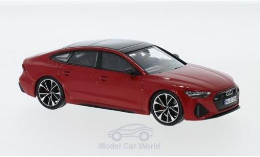 Audi RS7 1/43 Spark Sportback rojo 2019 coche miniatura