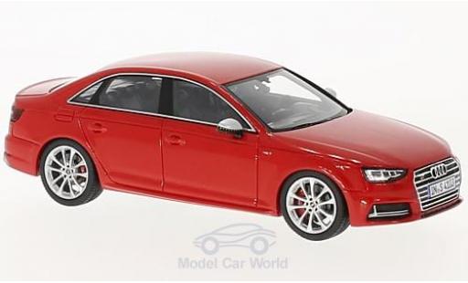 Audi S4 1/43 Spark rojo 2016 coche miniatura