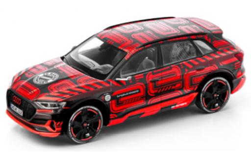 Audi e-tron 1/43 Spark I-Spark E-tron triple 2020 matte noir/Décorer FC Baviera München coche miniatura