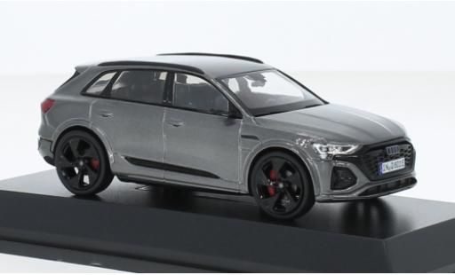 Coche miniatura Audi Q8 1/43 I Spark e-tron metallise grau 2023 Audi Q8 1/43 I Spark e-tron metallise grau 2023 coche miniatura