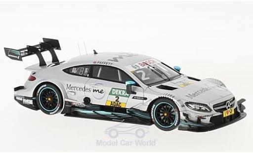 Mercedes Classe C DTM 1/43 Spark AMG C63 DTM No.2 DTM 2017 G.Paffett coche miniatura