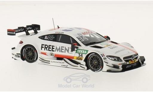 Mercedes Classe C DTM 1/43 Spark AMG C63 DTM No.34 Freemans DTM 2016 E.Ocon coche miniatura
