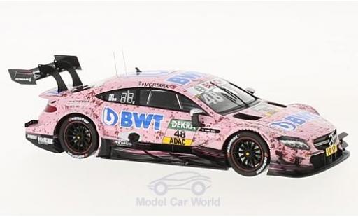 Mercedes Classe C DTM 1/43 Spark AMG C63 DTM No.48 BWT DTM 2017 E.Mortara coche miniatura