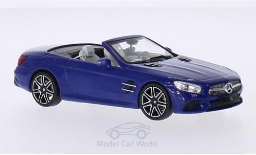 Coche miniatura Mercedes Classe SL 1/43 Spark SL (R231) azul 2016 Softtop liegt bei Facelift Mercedes Classe SL 1/43 Spark SL (R231) azul 2016 Softtop liegt bei Facelift coche miniatura
