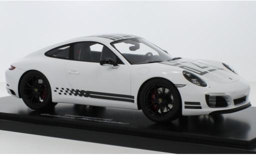 Porsche 991 S 1/18 Spark 911 () Carrera S Endurance Racing Edition blanco/Dekor Intelligent Performance 2016 avec Vitrine coche miniatura