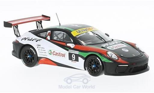 Coche miniatura Porsche 991 GT3 Cup 1/43 Spark 911 () GT3 Cup No.9 Pfaff Motorsports Cup S. Hargrove Porsche 991 GT3 Cup 1/43 Spark 911 () GT3 Cup No.9 Pfaff Motorsports Cup S. Hargrove coche miniatura