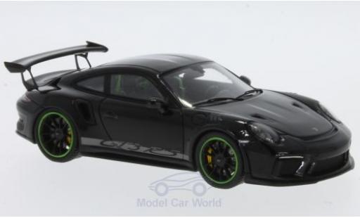 Coche miniatura Porsche 991 GT3 RS 1/43 Spark 911 () GT3 RS negro Porsche 991 GT3 RS 1/43 Spark 911 () GT3 RS negro coche miniatura