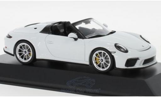 Coche miniatura Porsche 992 Speedster 1/43 Spark 911 (991 II) Speedster blanco 2019 Porsche 992 Speedster 1/43 Spark 911 (991 II) Speedster blanco 2019 coche miniatura