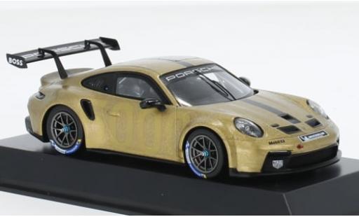 Coche miniatura Porsche 992 GT3 1/43 I Spark 911  Cup 5000 matt-gold 2022 1:43 Porsche 992 GT3 1/43 I Spark 911  Cup 5000 matt-gold 2022 1:43 coche miniatura