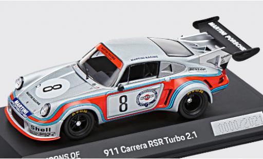 Coche miniatura Porsche 930 Turbo 1/43 Spark 911 Carrera RSR 2.1 Turbo No.8 Martini Racing System Martini 1000km Nürburgring 1974 H.Müller/G.van Lennep Porsche 930 Turbo 1/43 Spark 911 Carrera RSR 2.1 Turbo No.8 Martini Racing System Martini 1000km Nürburgring 1974 H.Müller/G.van Lennep coche miniatura