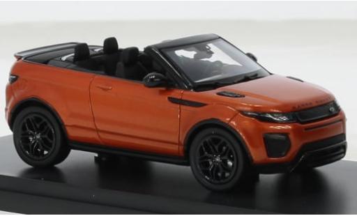 Range Rover Evoque 1/43 I TrueScale Miniatures Land Rover Cabriolet metallise naranja 1:43 coche miniatura
