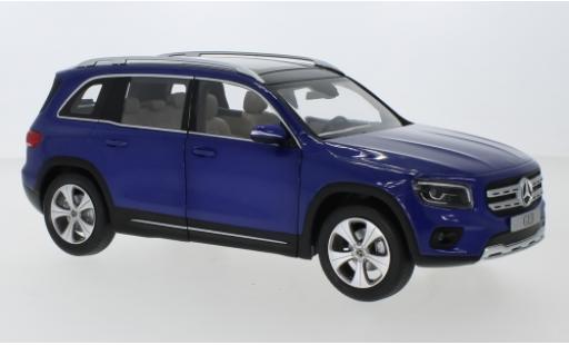 Coche miniatura Mercedes Classe G 1/18 Z Models GLB (X247) metalico azul Mercedes Classe G 1/18 Z Models GLB (X247) metalico azul coche miniatura