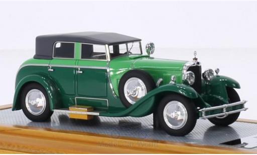 Coche miniatura Mercedes Classe S 1/43 Ilario 630K Saoutchik Torpedo Transformable verde/verde 1932 Mercedes Classe S 1/43 Ilario 630K Saoutchik Torpedo Transformable verde/verde 1932 coche miniatura