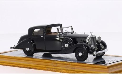 Rolls Royce Phantom 1/43 Ilario III Sedanca De Ville Hooper negro RHD 1937 sn 3CP130 coche miniatura