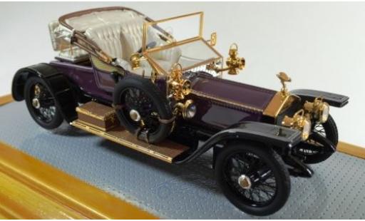 Coche miniatura Rolls Royce Silver Ghost 1/43 Ilario Balloon Car purpura/negro RHD 1910 sn1513 Rolls Royce Silver Ghost 1/43 Ilario Balloon Car purpura/negro RHD 1910 sn1513 coche miniatura