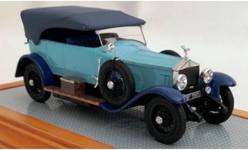 Coche miniatura Rolls Royce Silver Ghost 1/43 Ilario Torpedo Tourer Million-Guiet azul/azul RHD 1924 2AU J.A. Rolls Royce Silver Ghost 1/43 Ilario Torpedo Tourer Million-Guiet azul/azul RHD 1924 2AU J.A. coche miniatura