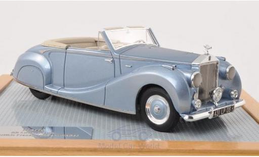 Rolls Royce Silver Wraith 1/43 Ilario Drop Head Coupe Franay metalico azul 1948 coche miniatura