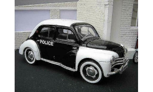 Renault 4CV Base 1/18 Solido police / gendarmerie coche miniatura