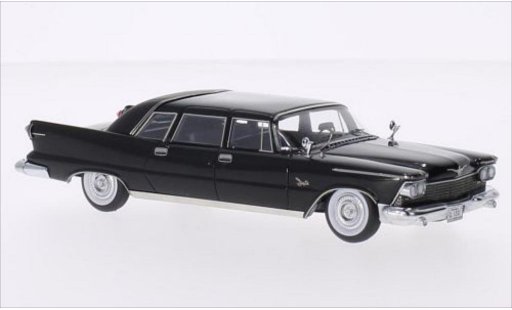 Imperial Crown Ghia 1/43 GLM Limusina mate-negro 1958 coche miniatura