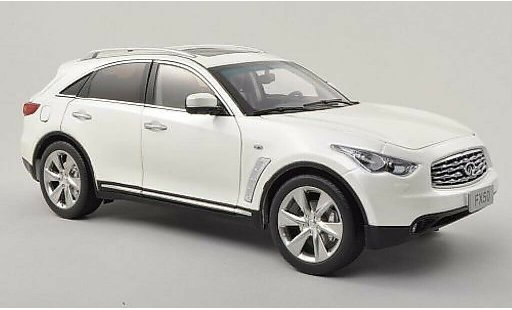Infiniti FX50 Base 1/18 Paudi blanco 2011 coche miniatura