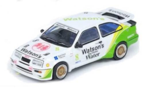 Ford Sierra 1/64 INNO64 RS 500 Cosworth No.8 Watsons Macau Guia Race 1989 T.Harvey coche miniatura