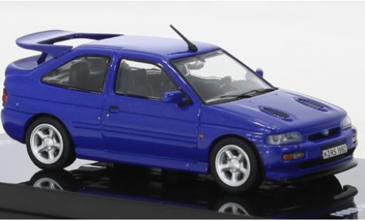 Coche miniatura Ford Escort 1/64 INNO64 RS Cosworth metallise azul 1992 Ford Escort 1/64 INNO64 RS Cosworth metallise azul 1992 coche miniatura