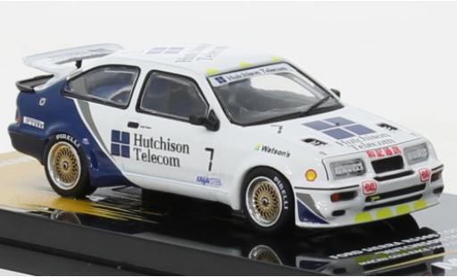 Ford Sierra 1/64 INNO64 RS 500 Cosworth RHD No.7 Hutchison Telecom Macau Guia Race 1989 coche miniatura