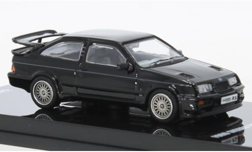 Ford Sierra 1/64 INNO64 RS 500 Cosworth negro RHD coche miniatura