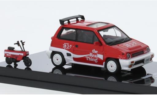 Honda City 1/64 INNO64 Turbo II RHD Coca Cola coche miniatura