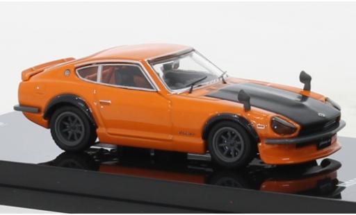 Coche miniatura Nissan Fairlady Z 1/64 INNO64 (S30) naranja/negro RHD Nissan Fairlady Z 1/64 INNO64 (S30) naranja/negro RHD coche miniatura