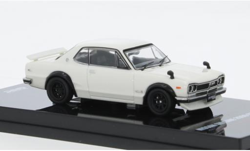 Coche miniatura Nissan Skyline 1/64 INNO64 2000 GT-R (KPGC10) blanche RHD Nissan Skyline 1/64 INNO64 2000 GT-R (KPGC10) blanche RHD coche miniatura