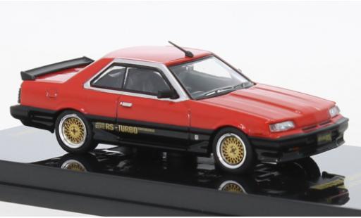 Nissan Skyline 1/64 INNO64 2000 RS-X Turbo (DR30) rojo/negro RHD coche miniatura