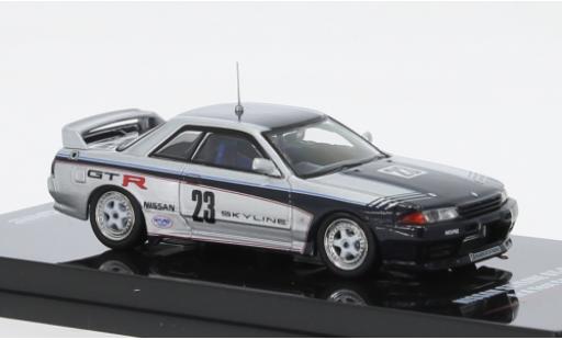 Coche miniatura Nissan Skyline 1/64 INNO64 GT-R (R32) Gr.A d/azul foncé RHD Nissan Skyline 1/64 INNO64 GT-R (R32) Gr.A d/azul foncé RHD coche miniatura