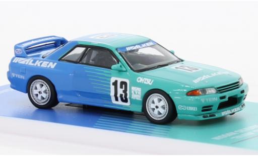 Coche miniatura Nissan Skyline 1/64 INNO64 GT-R (R32) RHD Falken 1991 Nissan Skyline 1/64 INNO64 GT-R (R32) RHD Falken 1991 coche miniatura