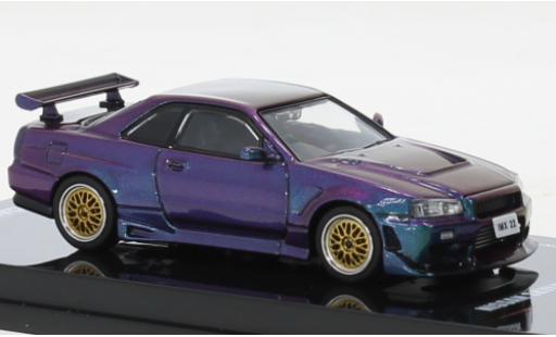 Coche miniatura Nissan Skyline 1/64 INNO64 GT-T (R34) RHD Nissan Skyline 1/64 INNO64 GT-T (R34) RHD coche miniatura