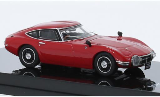 Coche miniatura Toyota 2000 GT 1/64 INNO64 (MF10) rouge RHD Toyota 2000 GT 1/64 INNO64 (MF10) rouge RHD coche miniatura