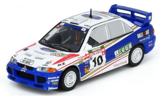 Coche miniatura Mitsubishi Lancer 1/64 INNO64 Evolution III No.10 RalliArt Rothmans Racing Rally Neuseeland 1995 T.Mäkinen/K.Eriksson/S.Parmander Mitsubishi Lancer 1/64 INNO64 Evolution III No.10 RalliArt Rothmans Racing Rally Neuseeland 1995 T.Mäkinen/K.Eriksson/S.Parmander coche miniatura